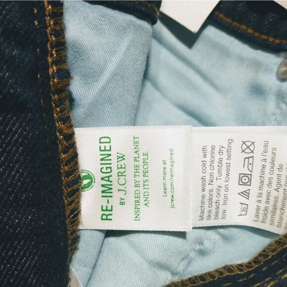 New J Crew 10" Vintage Straight Jean in Boiler Wash Sz 28 . - Picture 5 of 11